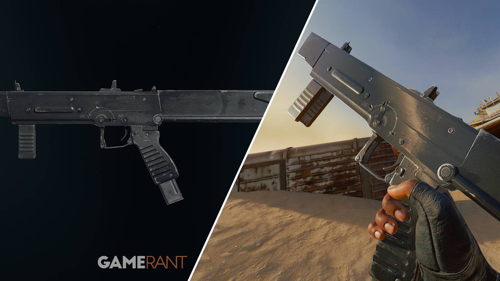 Split-image showcasing the Sirin 9mm in Black Ops 6