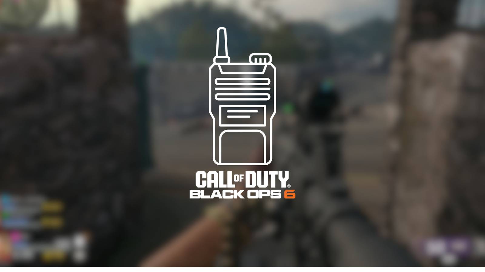 the exfil radio in cod bo6 zombies.