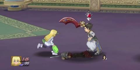 Colette Brunel combat in Tales Of Symphonia