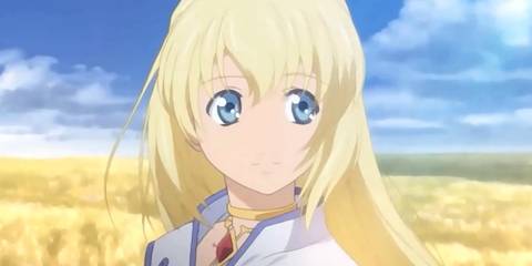 Colette Brunel in a cutscene from tales of symphonia