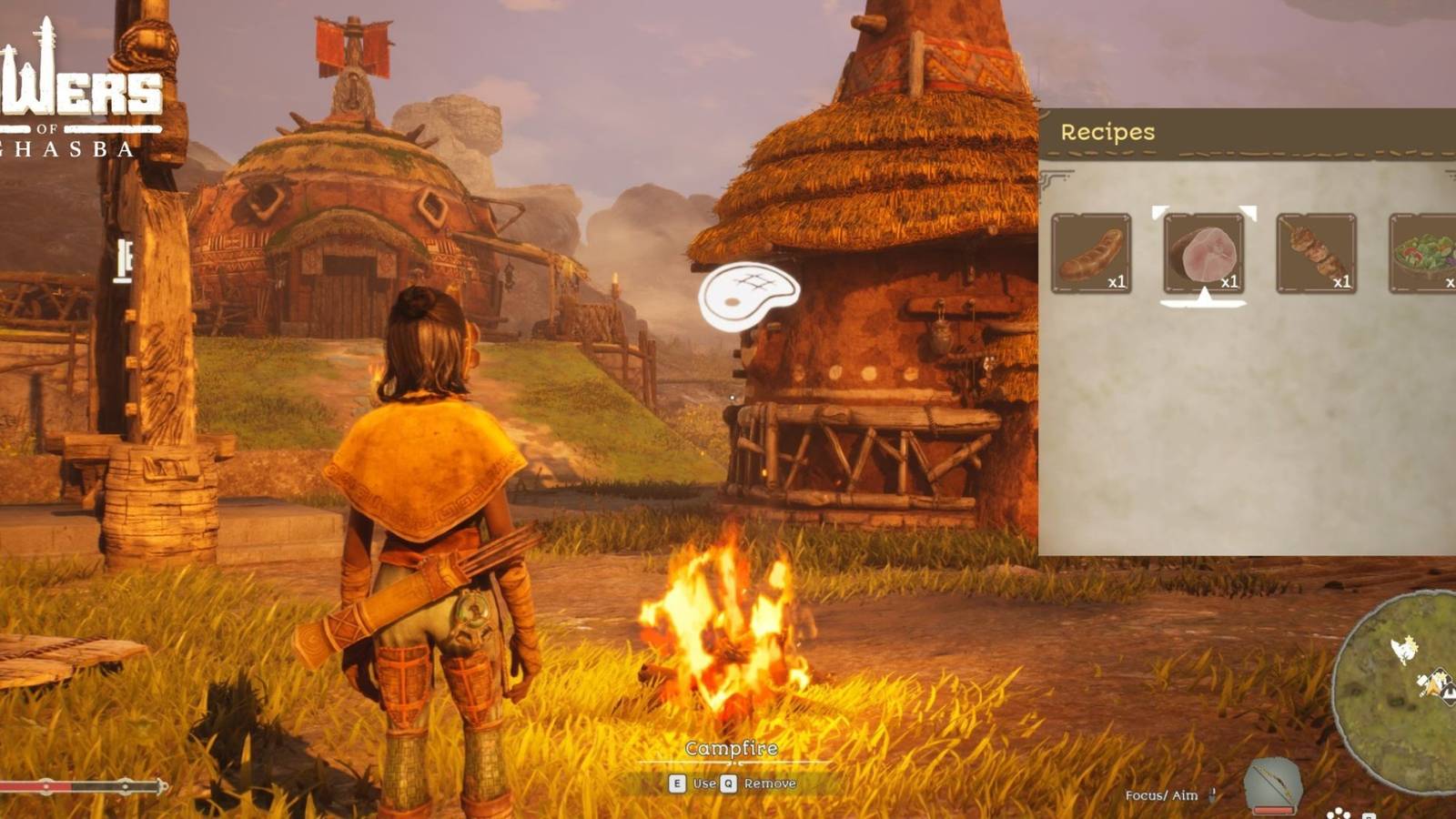 cooking in towers of aghasba