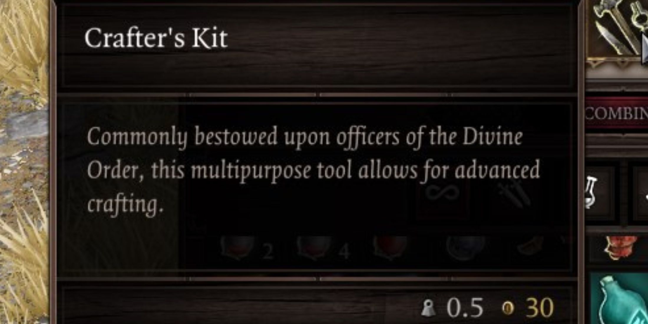 crafters kit in divinity original sin 2