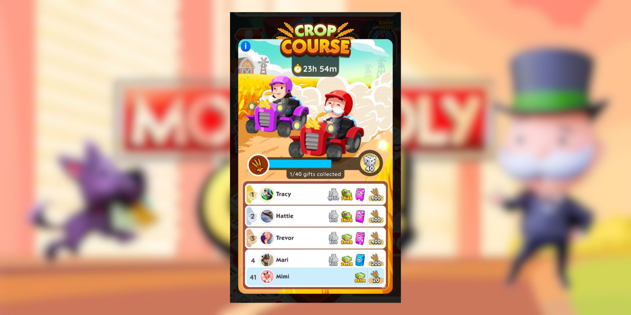 crop course monopoly go