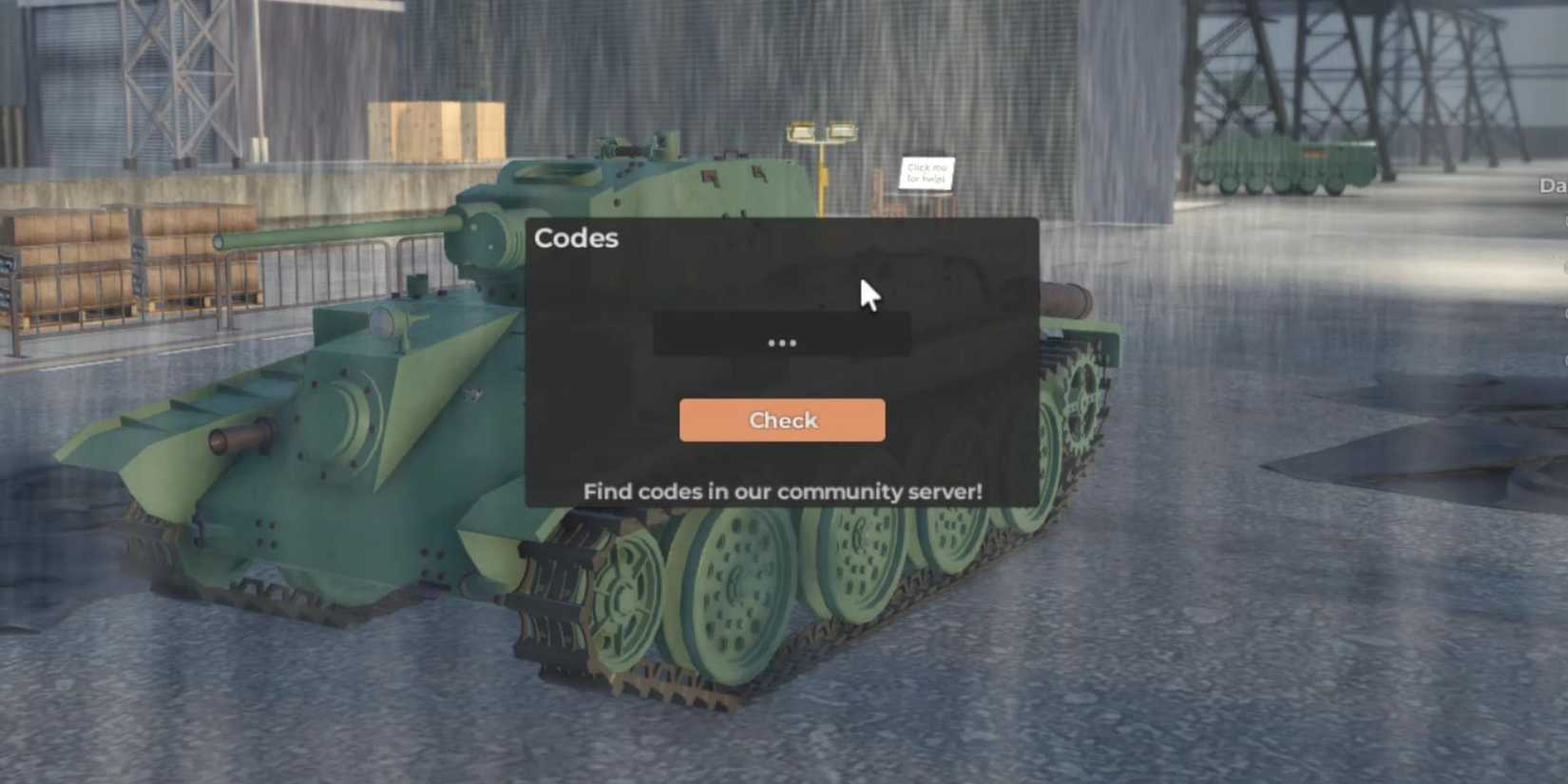 Roblox: Cursed Tank Simulator Codes