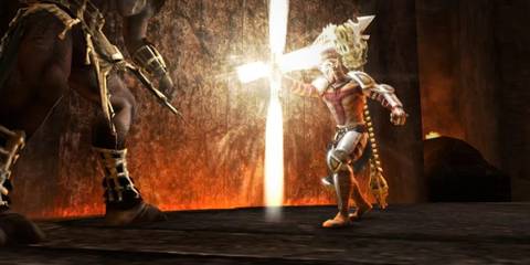 Dante's Inferno Dante with cross