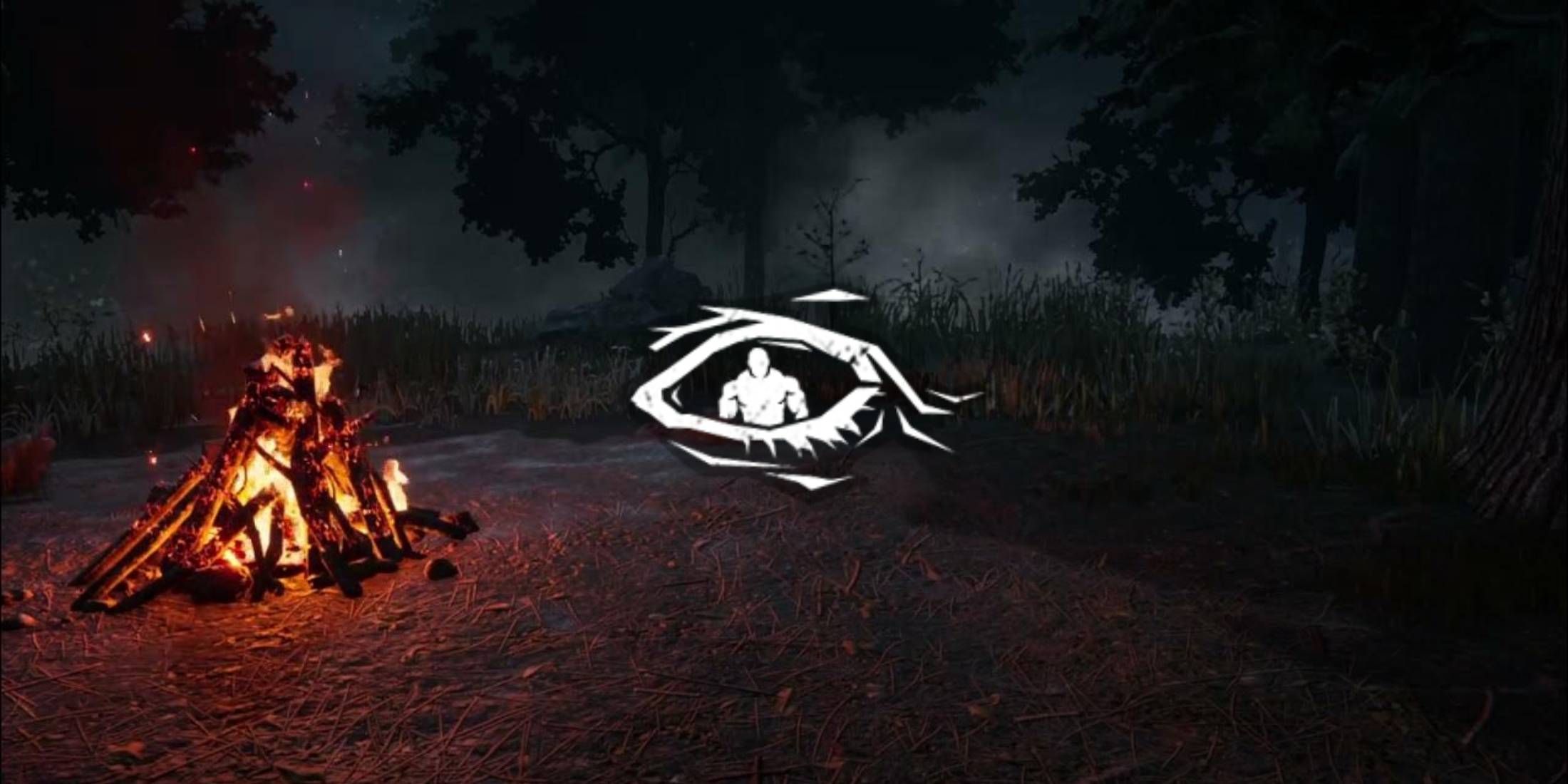 Dead by Daylight campfire and dark sense perk icon