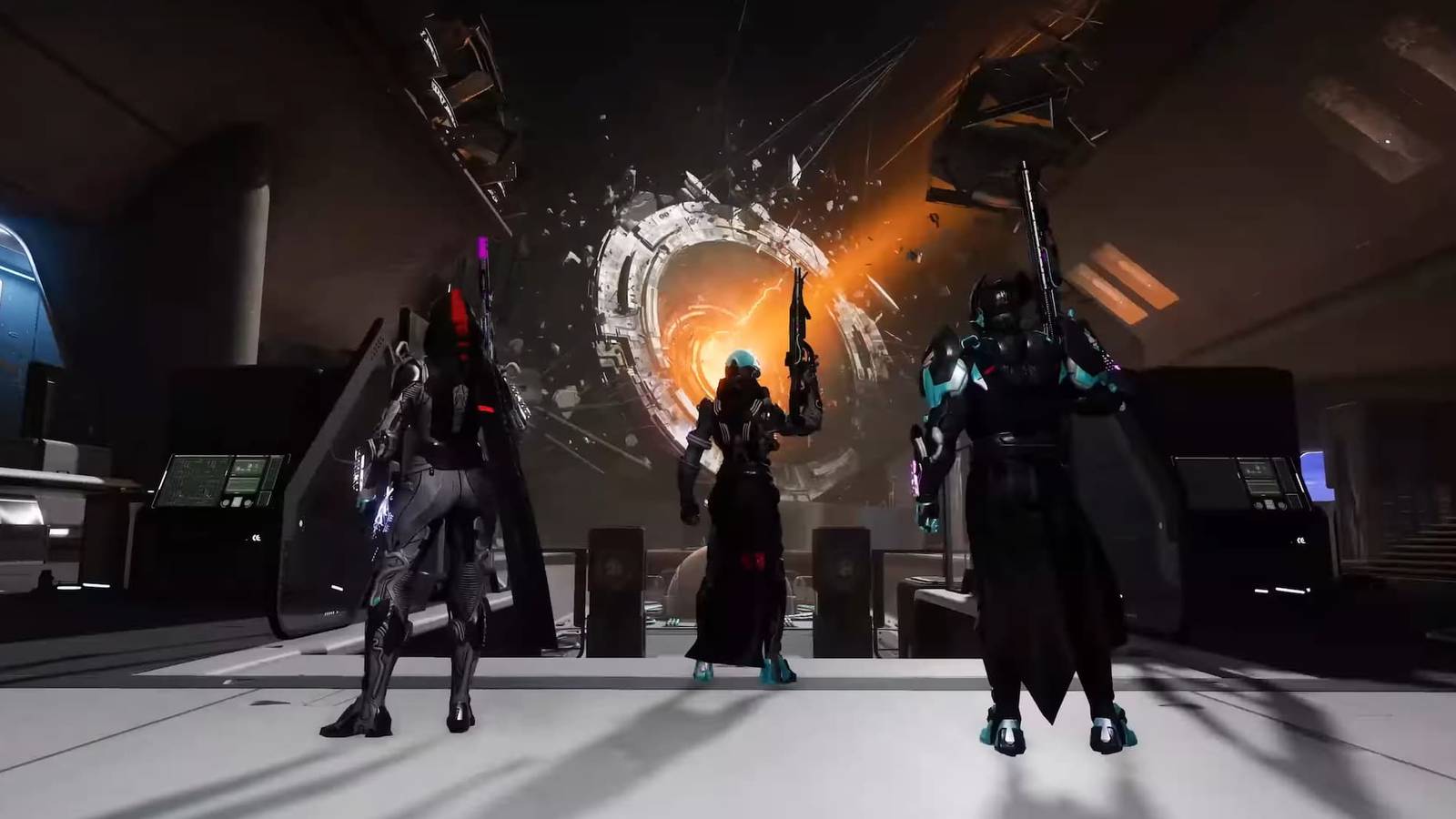Guardian Fireteam in Destiny 2's Vesper's Host dungeon