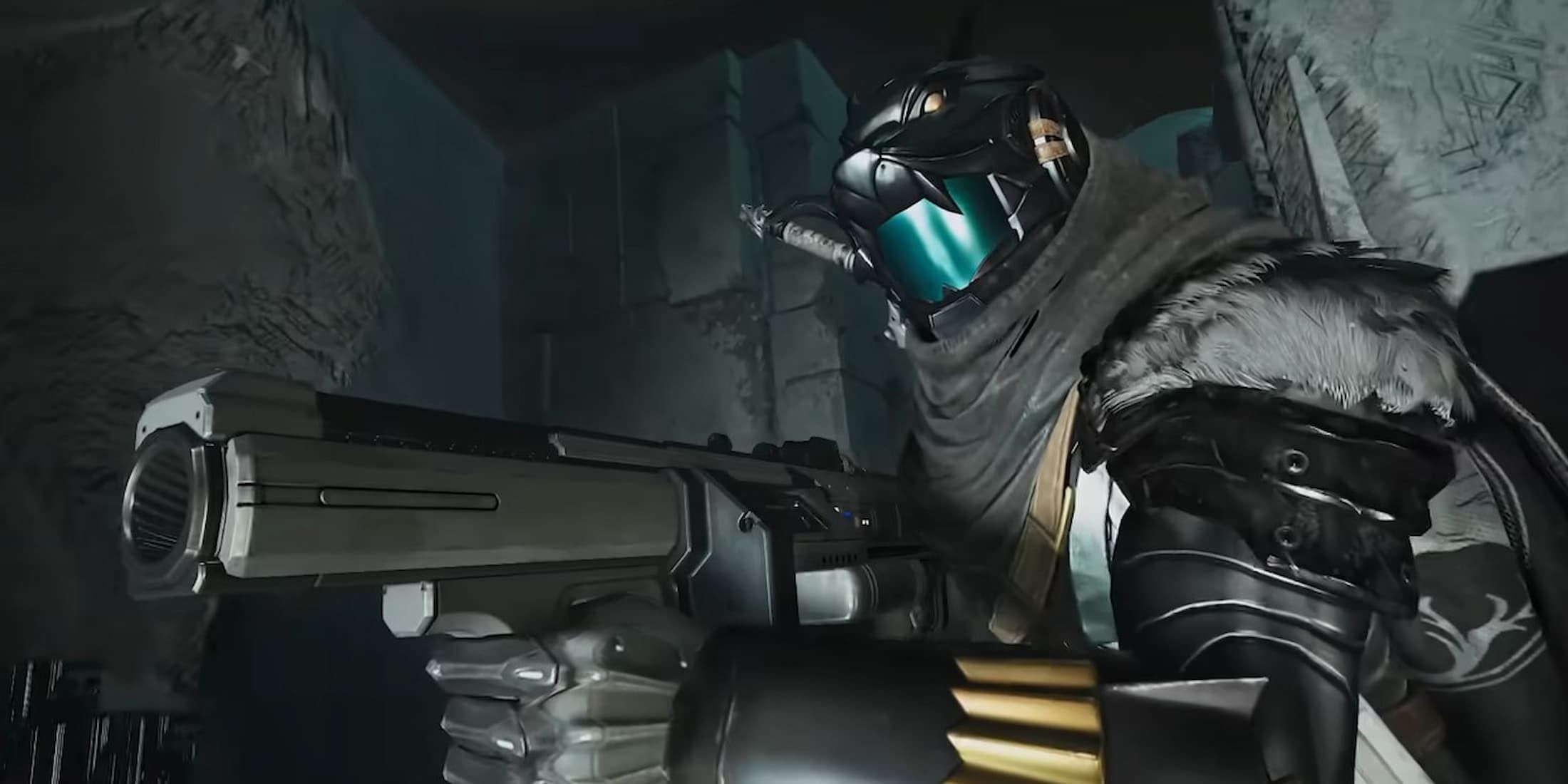 Guardian with a grenade launcher in Destiny Rising