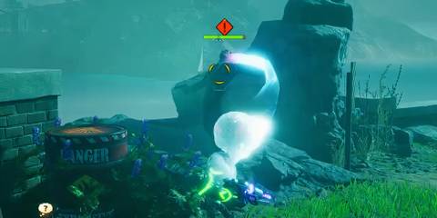 Crypto body snatching a human in Destroy All Humans 2 Reprobed