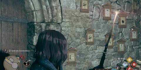 Detention Chamber gallery rules in Hogwarts Legacy