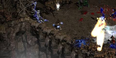 Diablo 2 Lord of Destruction Combat Shot