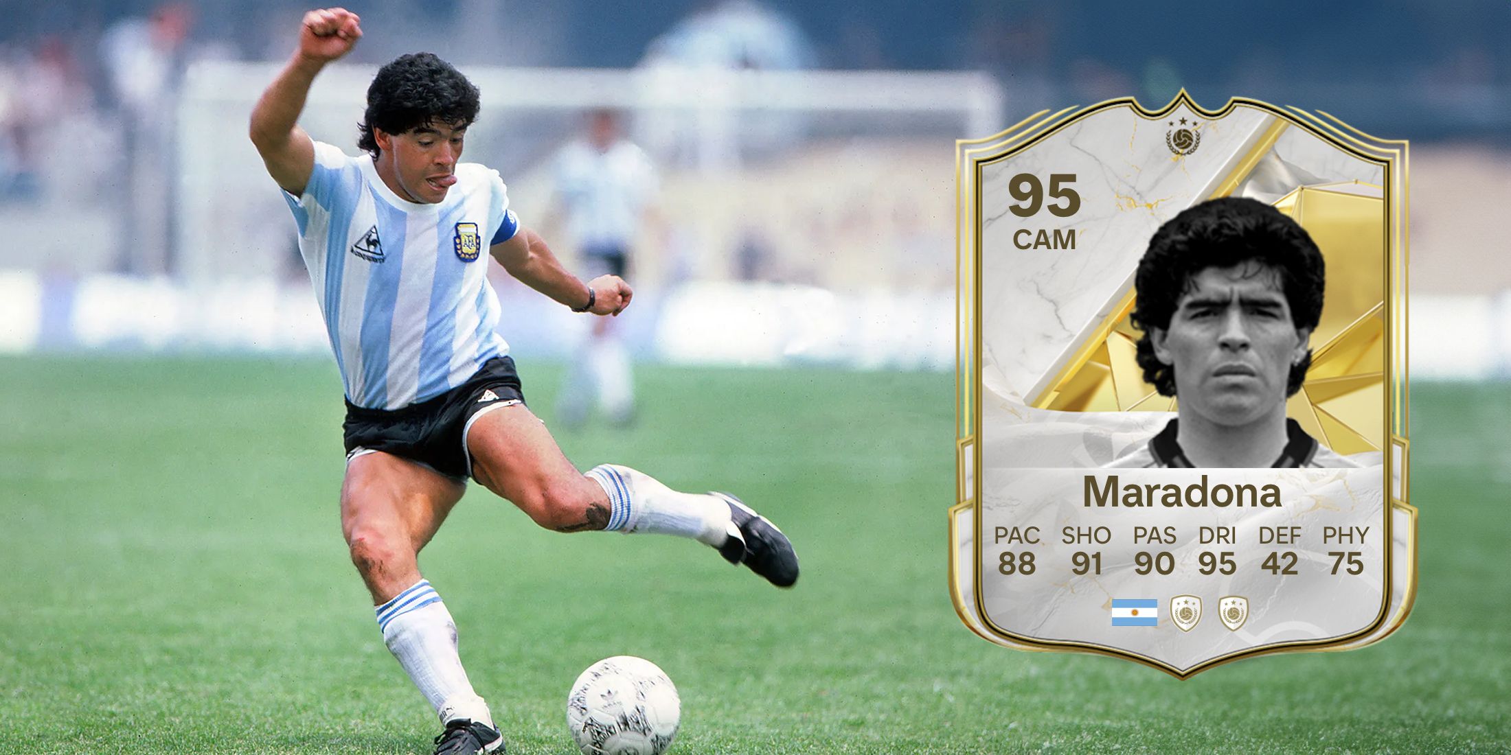 Diego Maradona EA Sports FC 25 Ultimate Team Card