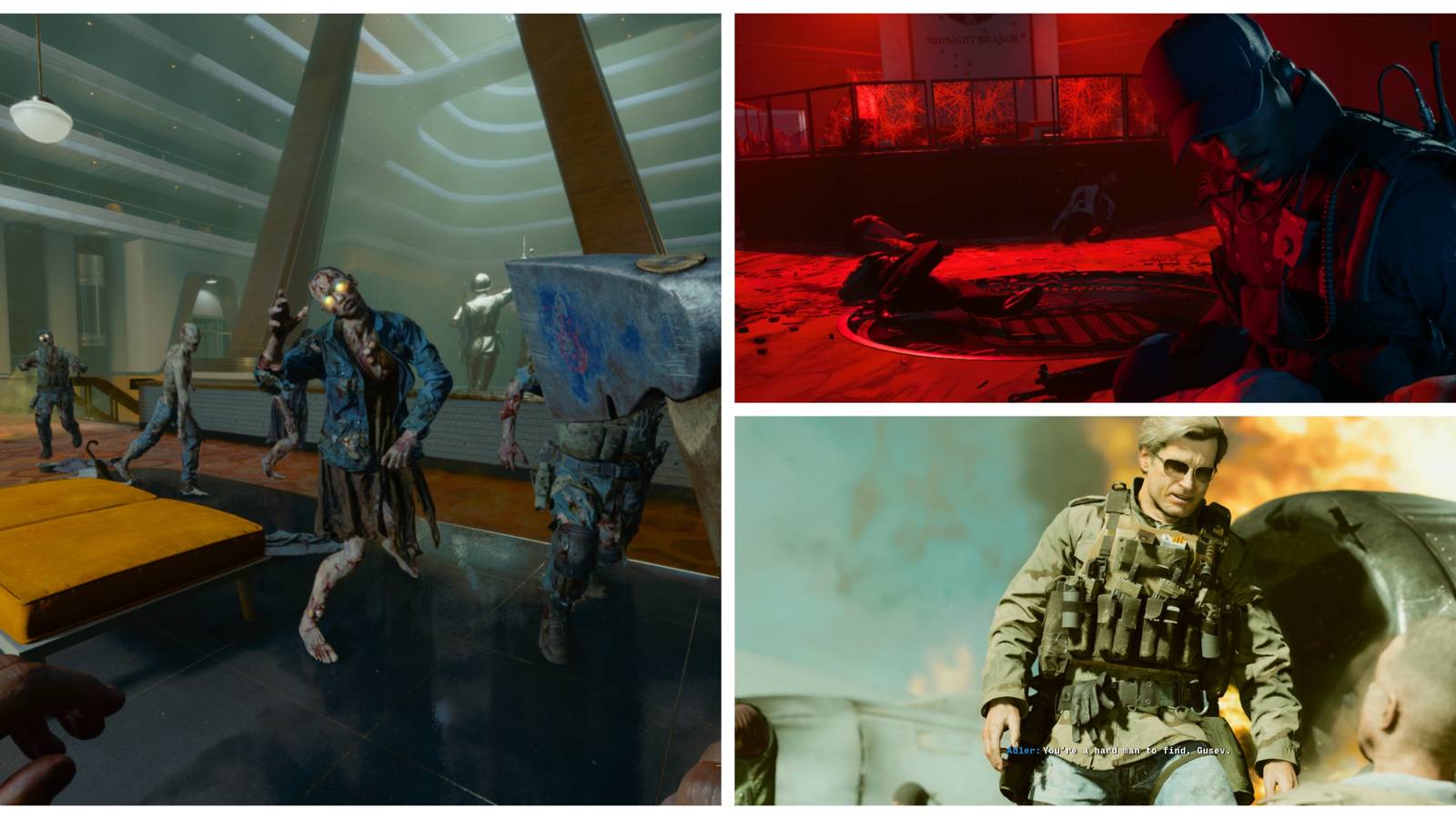 different missions from black ops 6's campaign