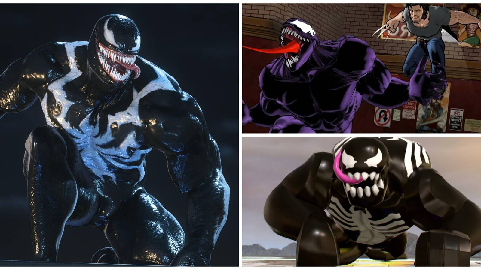 different venoms in video games