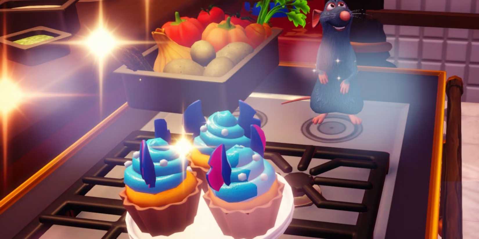 Stitch Cupcakes