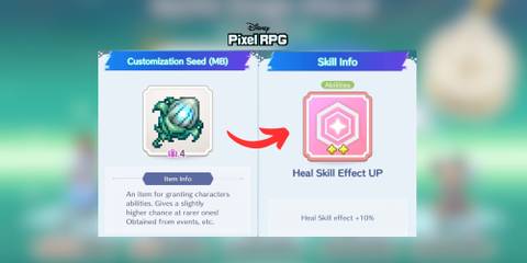 ability customization in disney pixel rpg.