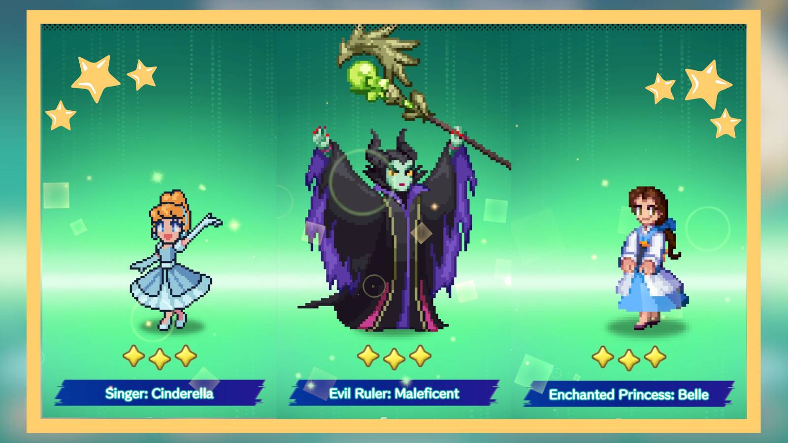 disney pixel rpg characters.