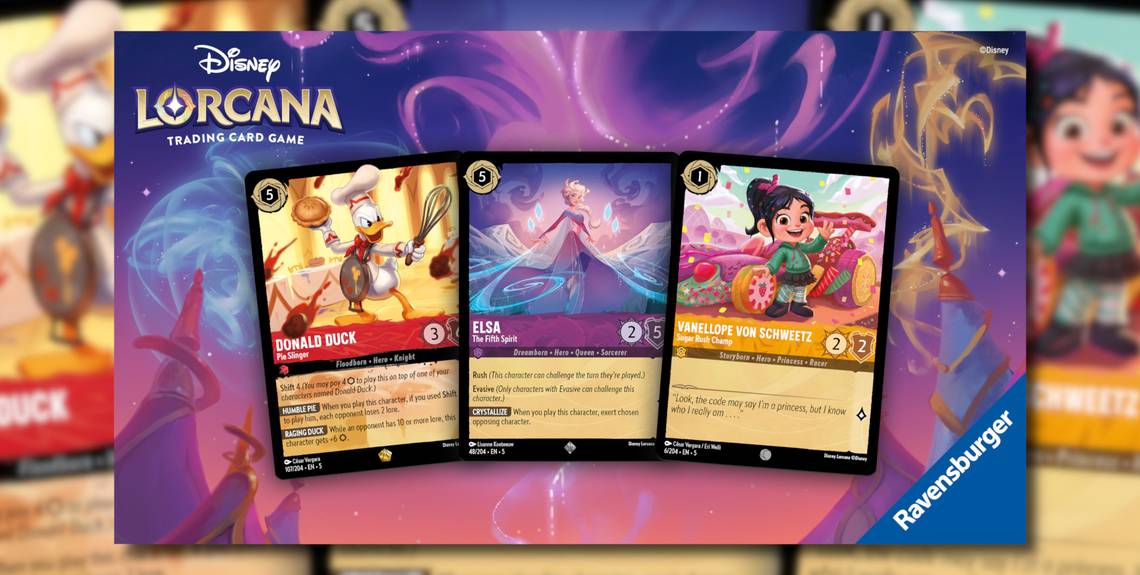 Entrevista: El Co-Creador de Disney Lorcana Habla Sobre el Diseño de Nuevas Cartas