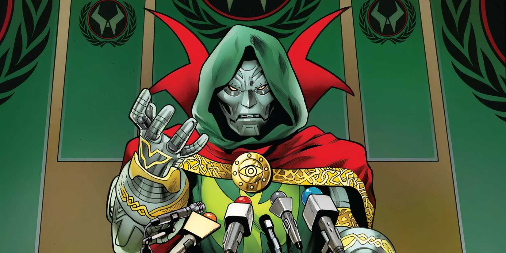 Doctor Doom press conference 