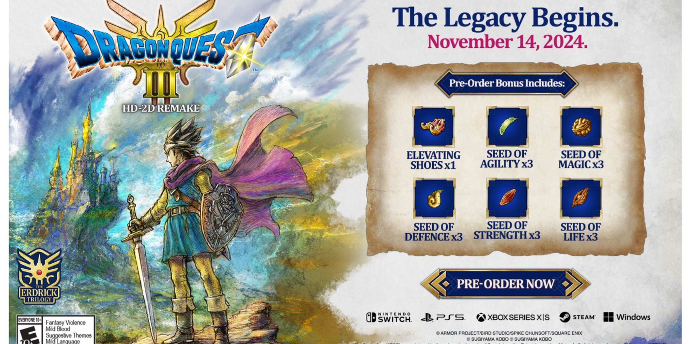 DQ3-Pre-Order-Release-Date