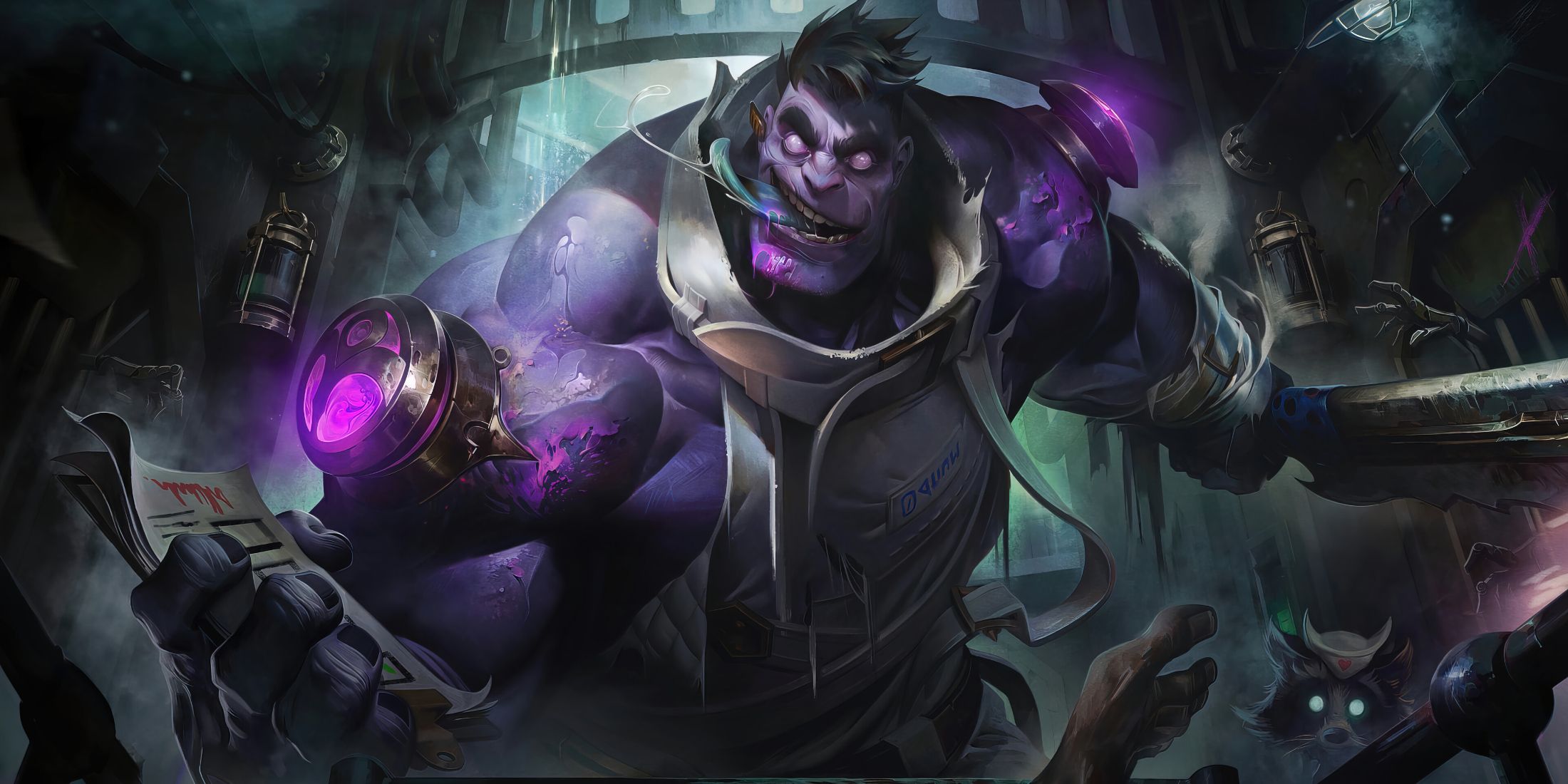 Dr. Mundo, one of Zaun's champions, was left out of Arcane's storyline