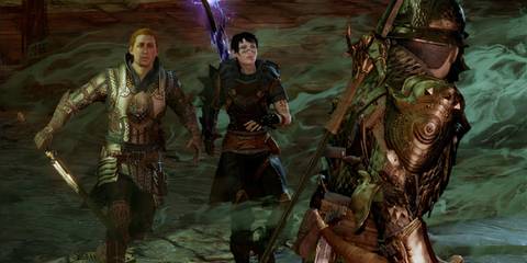Dragon Age Inquisition Alistair, Hawke and Inquisitor in the Fade