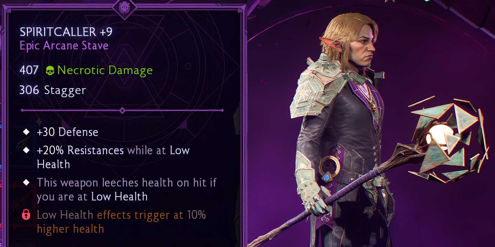 Dragon Age The Veilguard Spiritcaller Staff