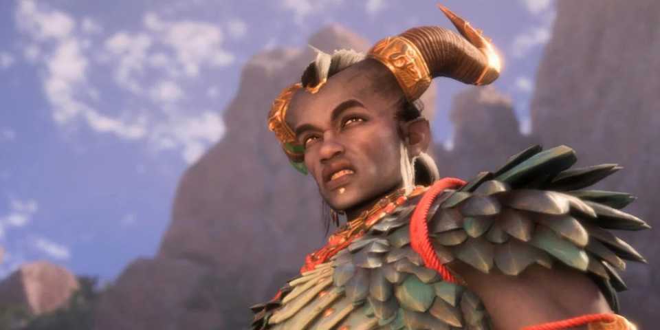 Taash in Dragon Age: The Veilguard