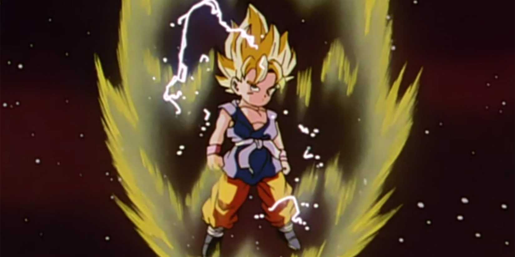 Super Saiyan Goku in Dragon Ball GT Episode 5