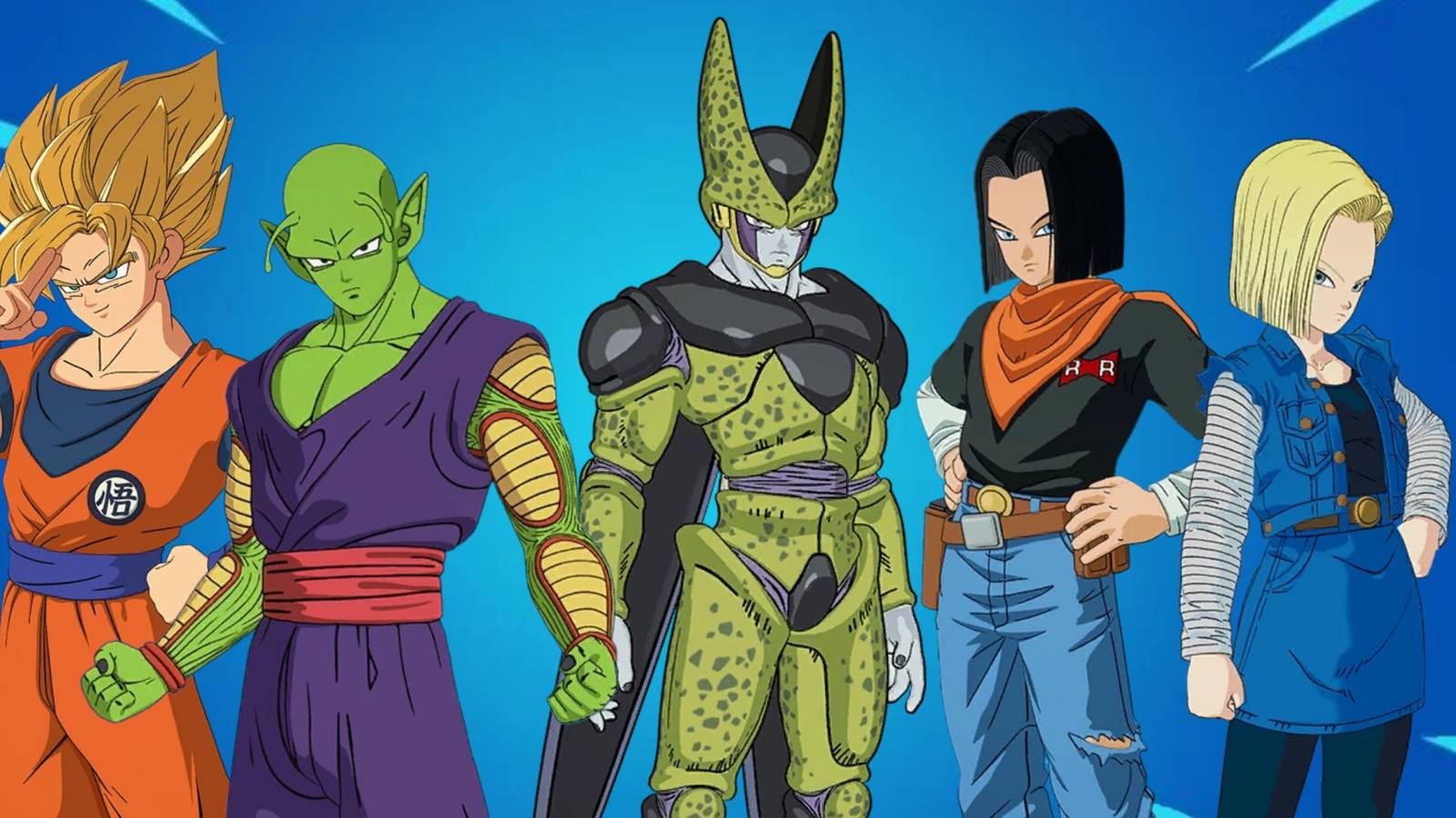 dragon ball skins fortnite