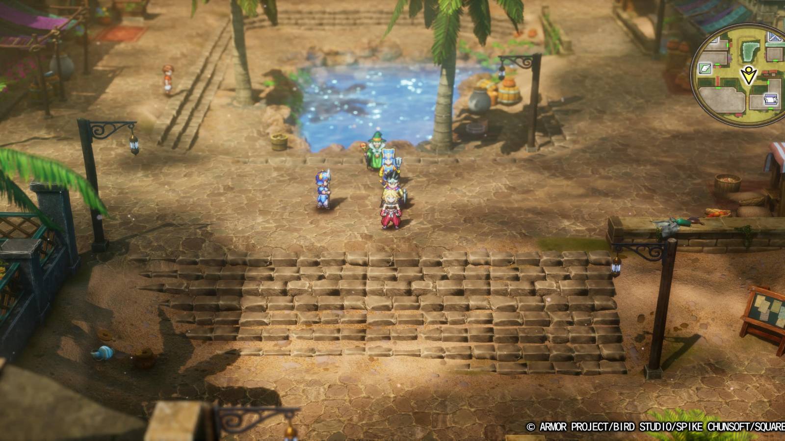 The Party With A Dragon Wrangler Leading Them 