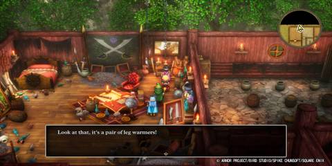 The Player Getting The Leg Warmers Accessory 