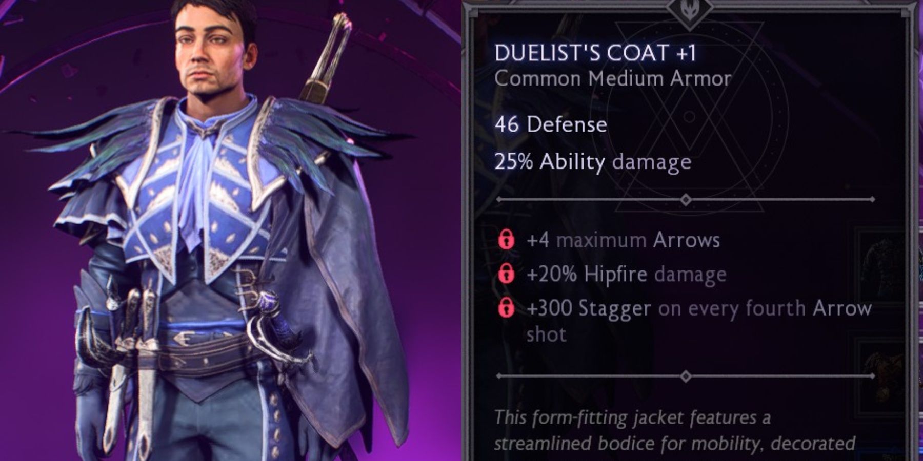 Duelist's Coat Dragon Age The Veilguard