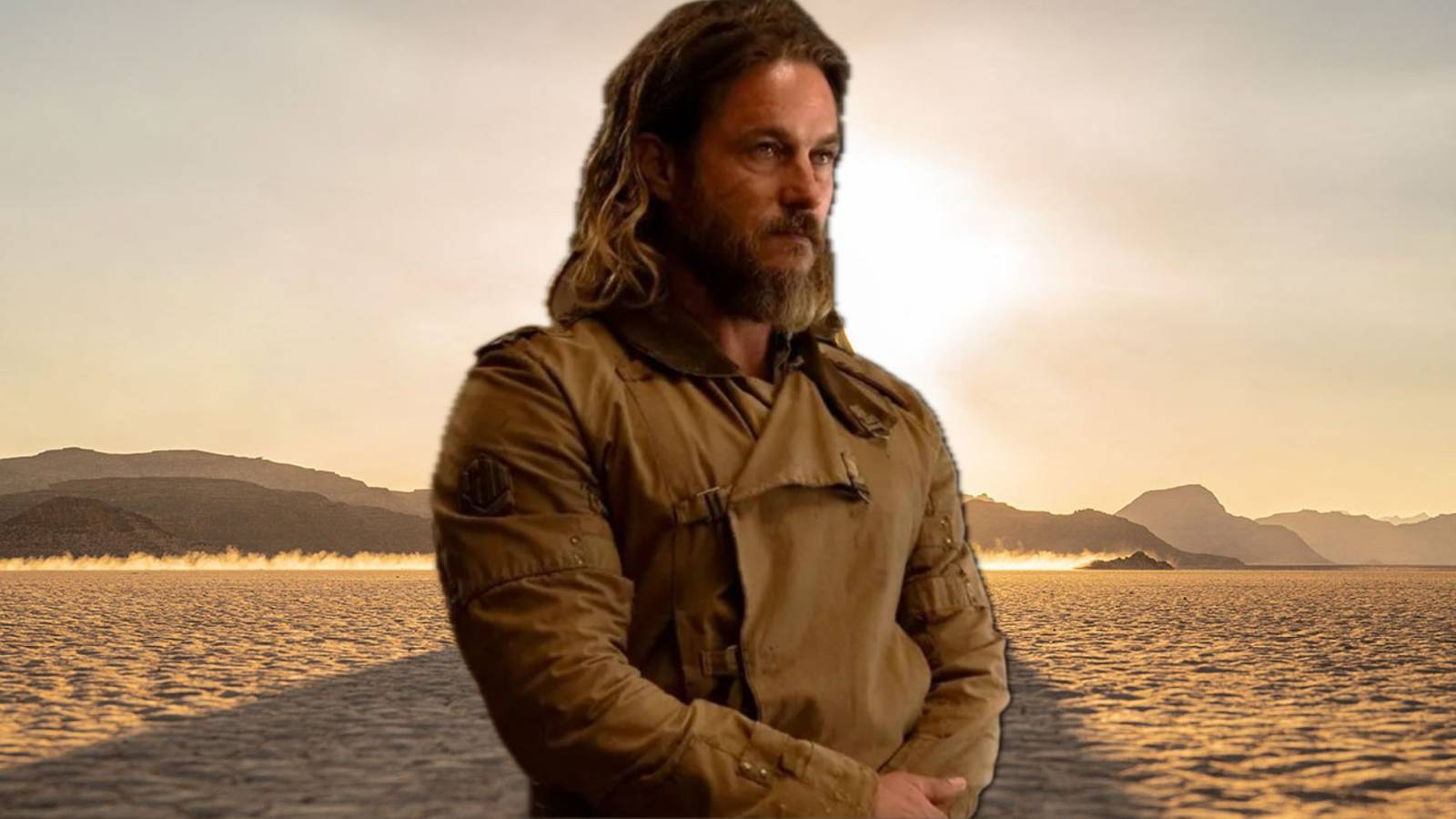 Travis Fimmel as Desmond Hart in Dune Prophecy