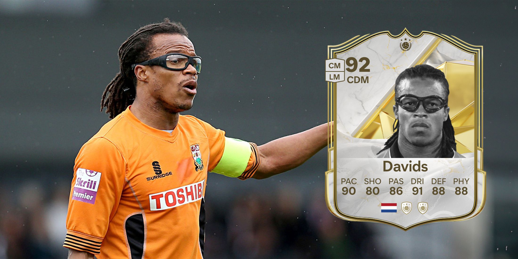 Edgar Davids EA Sports FC 25 Ultimate Team Card