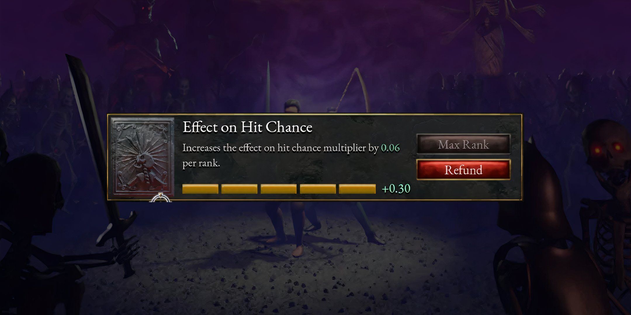 Effect on Hit Chance