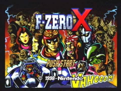 F-Zero X Press Kit 1