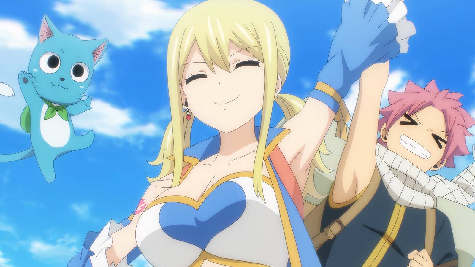 fairy tail natsu lucy happy