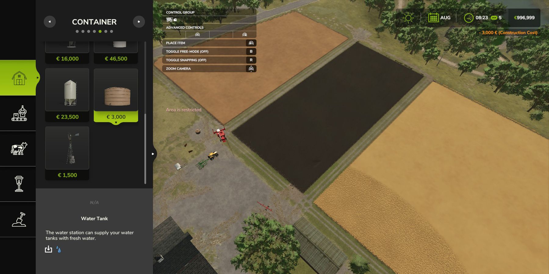 Farming Simulator 25: How to Get Water