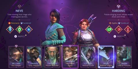 An image of Neve and Harding from Dragon Age: The Veilguard