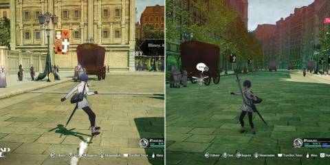 The Protagonist Riding His Sword & Jumping Off