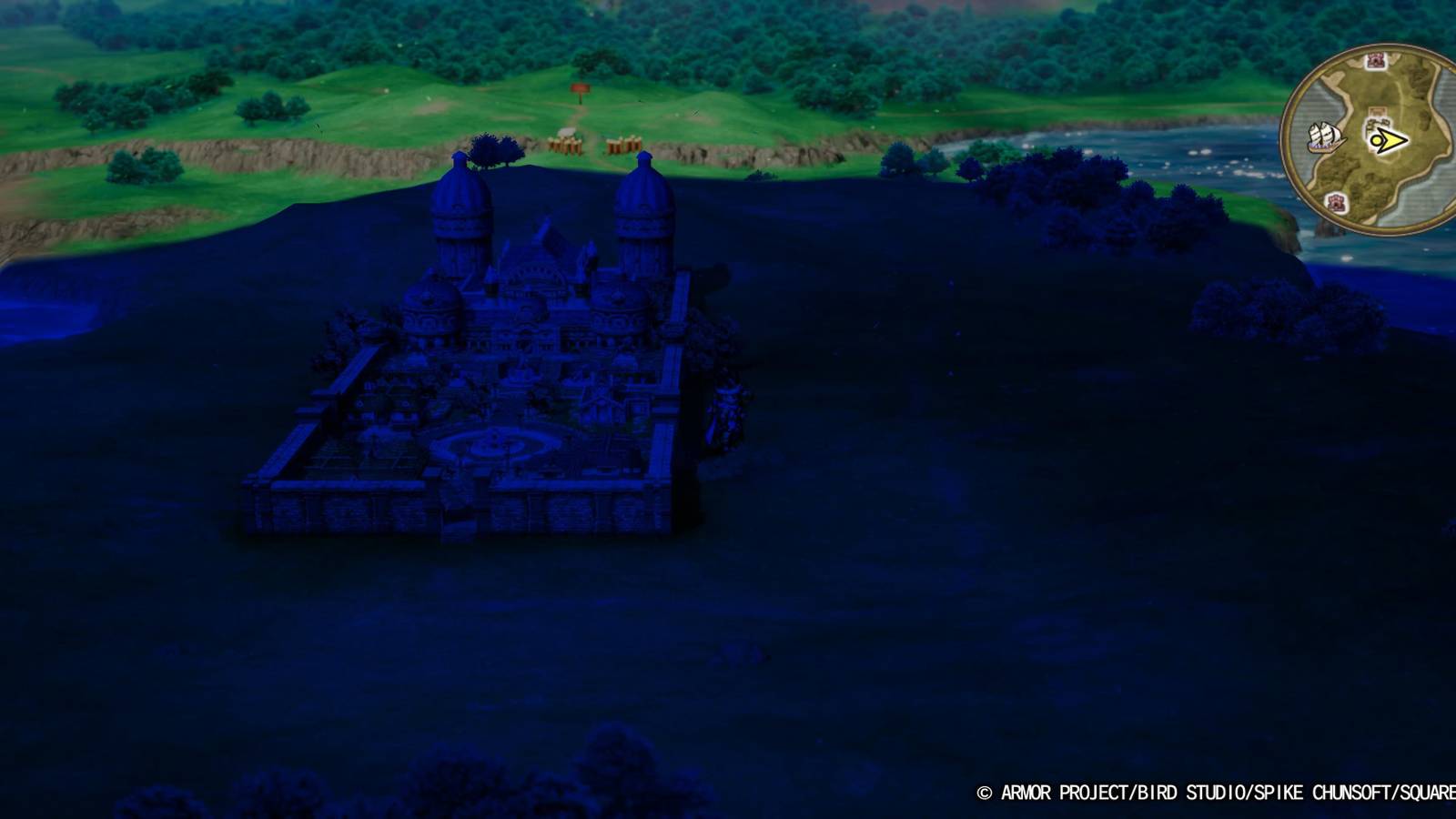 The Player Using The Night Light