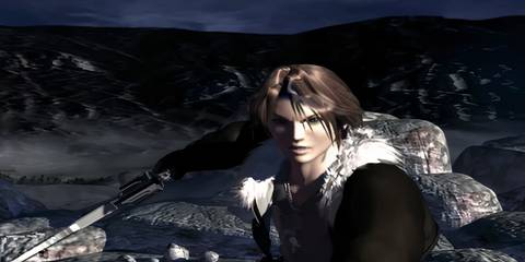 squall running with a gunblade