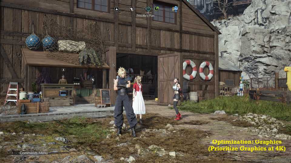 final fantasy 7 rebirth ps5 pro - graphics