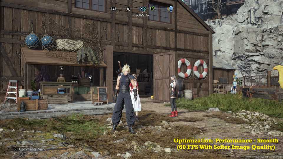 final fantasy 7 rebirth ps5 pro - performance smooth