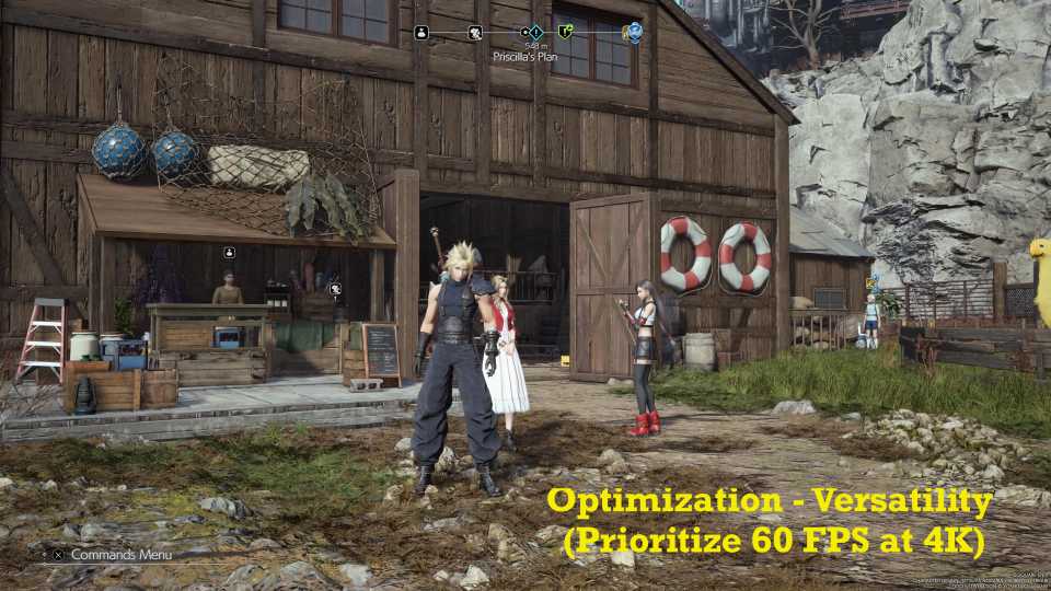 final fantasy 7 rebirth ps5 pro - versatility
