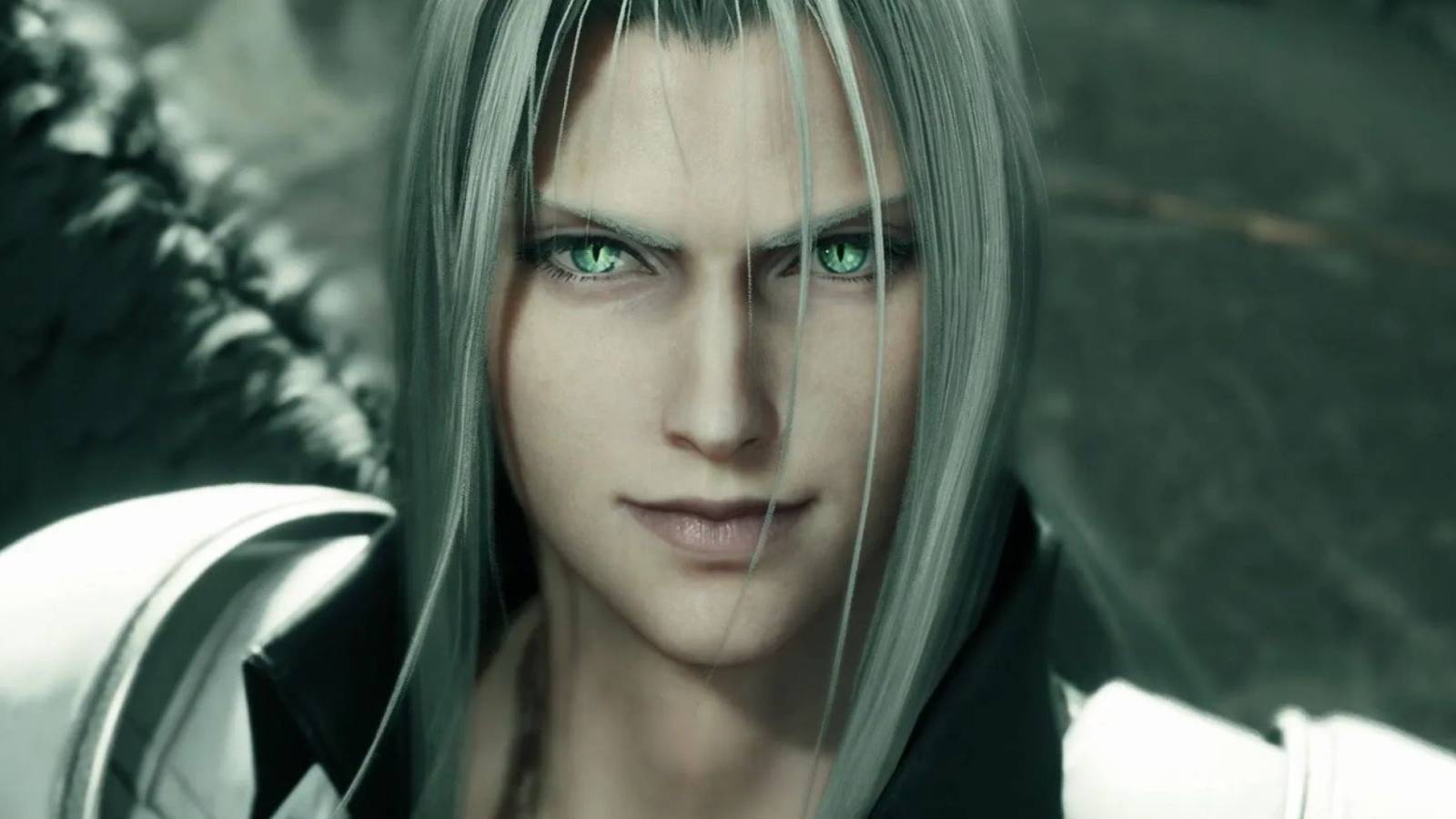 final fantasy 7 remake sephiroth close up