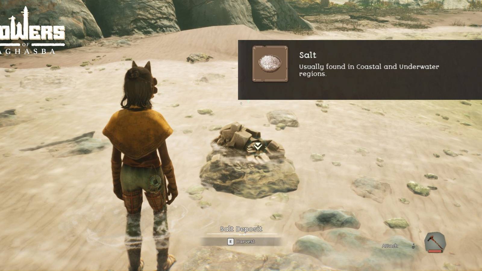 find salt towers of aghasba