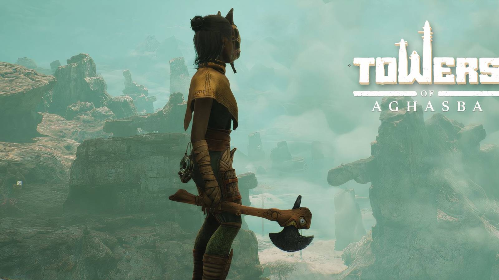 find stone hatchet towers of aghasba