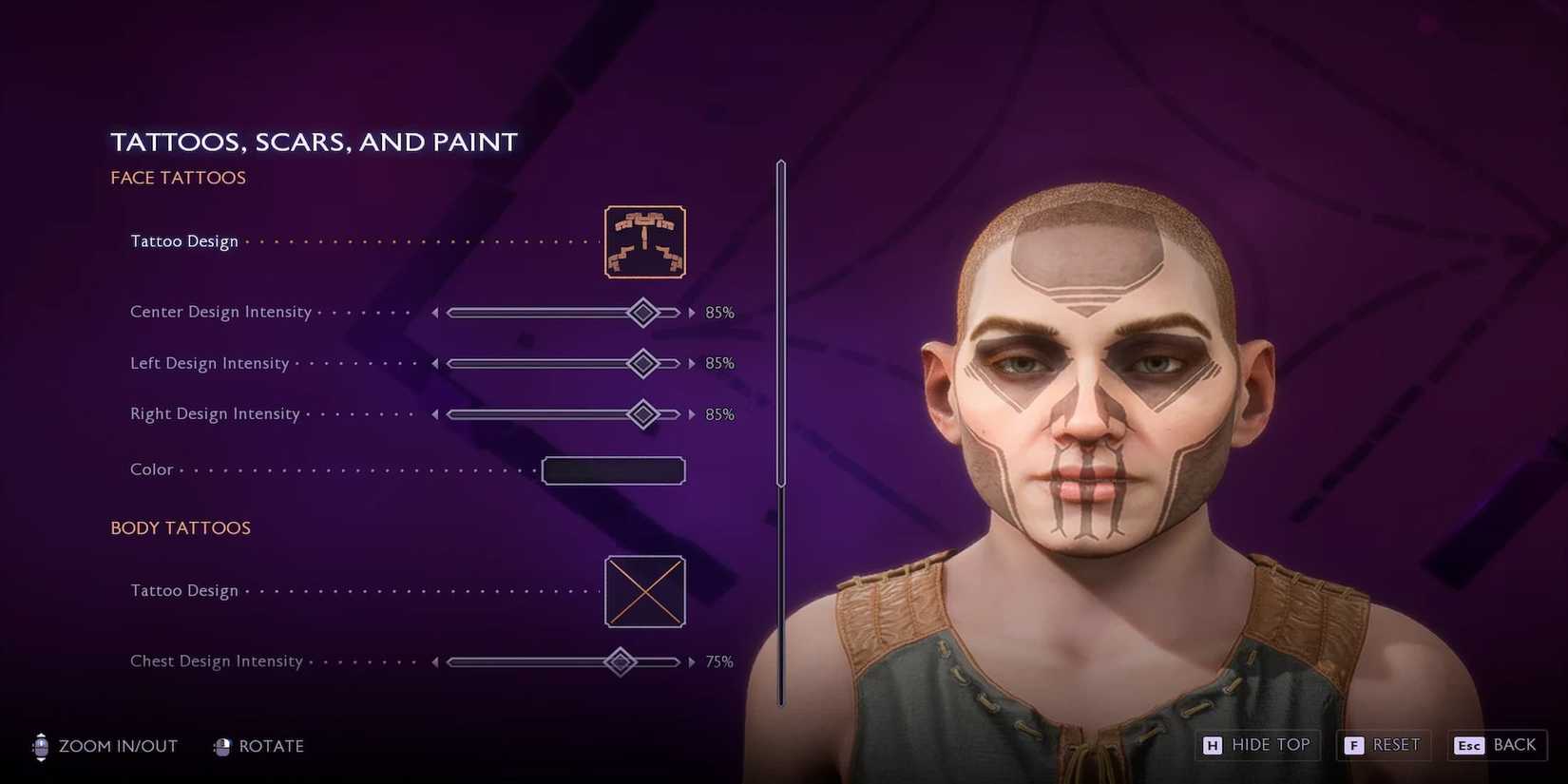 Fine Dwarven Tatts Veilguard